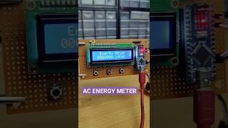 AC ENERGY METER  Arduino Project