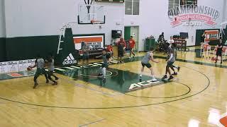 3-on-3 Basketball Practice Drill from Jim Larranaga