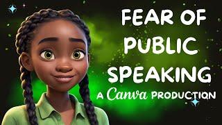 Conquering Public Speaking - Lebos Story - A Canva Animation