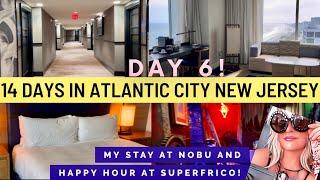 My stay at the NEW Nobu Atlantic City NJ Happy hour at Superfrico