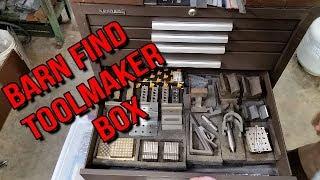 BARN FIND TOOLMAKER TOOL BOX SCORE -