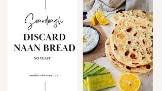 Sourdough Discard Naan Recipe