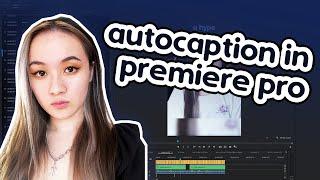 Autocaption in Premiere Pro + Tiktok Edit Tutorial
