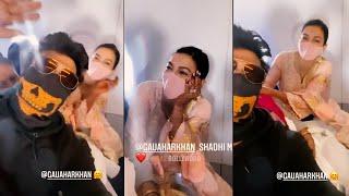 जब Gauahar Khan मिली अपने Ex boyfriend Kushal Tandon से शादी के बाद  VIDEO