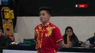 Tristan Kooc USA Gunshu - Gold 13th Pan American Wushu Championships 2022 Boys Group A