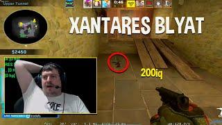 CSGO PROS AND STREAMERS REACT TO XANTARES PLAYS #2