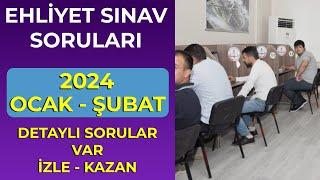 RESİMLİ SORULAR EKLENDİ  2024 TEMMUZ AĞUSTOS Ehliyet Sınavı Soruları  Ehliyet Sınav Soruları 2024