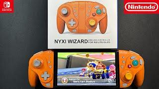 Unboxing NYXI Wizard Spice Orange Wireless Joy-pad  Nintendo SwitchSwitch OLED  Halloween