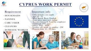 how to apply cyprus work permit visa for indian  cyprus work visa application form  #a2zservicez