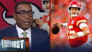 Andy Reid undersold us on Mahomes hes the real deal — Cris Carter  NFL  FIRST THINGS FIRST