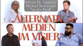 MANOVA The Great WeSet „Alternativmedien im Visier“ Rob. De Lapuente Mich. Meyen Nico. Riedl