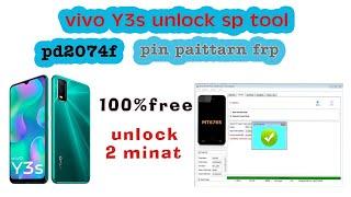 Vivo y3s frp unlock sp flash tool  Vivo y3s pattern remove sp flash tool