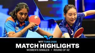 Yashaswini Ghorpade vs Yoo Siwoo  WS R32  WTT Contender Tunis 2024