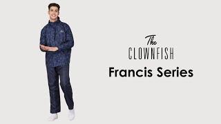 The Clownfish Francis Series Mens Waterproof Raincoat.