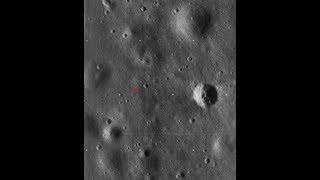 Tranquility Base comparison of Lunar Orbiter 1967 and LRO 2009