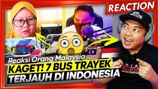  Kaget Reaksi Orang Malaysia Tau 7 Bus Trayek Terjauh di Indonesia   Reaction