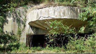 Abandoned World War ERA Battery Mills Fort Hancock Sandy Hook New Jersey