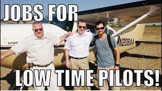 JOBS FOR LOW TIME PILOTS  TEACHING TUESDAY