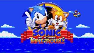 Sonic Triple Trouble 16-Bit V1 Release  Story Mode Playthrough 1080p60fps