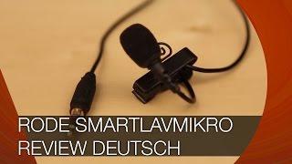 Rode smartLav - günstiges Ansteckmikro - ist es auch gut? - TEST DEUTSCH