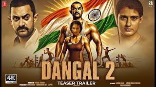 Dangal 2 - Official Trailer  Amir Khan Fatima Sana Shaikh Vinesh Phogat  In cinemas 2025