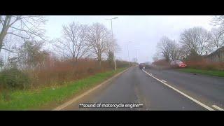 Dashcam footage shows drink driver in head-on collision