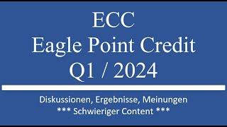 Aktie im Depot ECC - Eagle Point Cred.Corp. - Q1 2024 Zahlen
