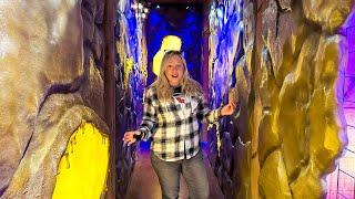 Pigeon Forge NEW Lost Mine Mountain Coaster Local Goat Food Mirror Maze & Dolly Pumpkins