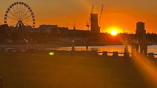 Geelong Waterfront Sunset Walk