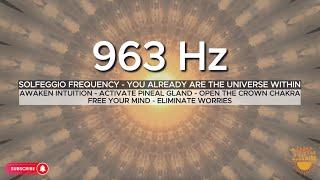 POWERFUL LOA 8 Minute 963 Hz Crown Chakra & Pineal Activation Guided Meditation KNOW YOU ALREADY ARE