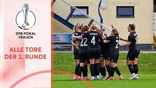 DFB-Pokal der Frauen Torshow Runde 1