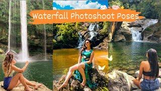 Waterfall Photoshoot For GirlsBehind the ScenesOutdoor Photo-shoot Poses