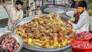 EXTREME PAKISTANI STREET FOOD - ULTIMATE AFGHANI GOLDEN PULAO RECIPE  PAKISTANI FAMOUS FOOD