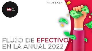 #Infoflash Flujo de efectivo en la anual 2022