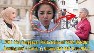 Full Live Tanggapan Nikita Mirzani Tentang Rizky Billar Untung Lesti Gak Mati..