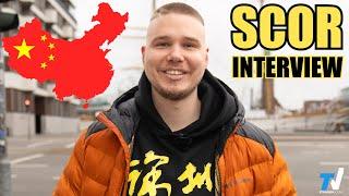 SCOR INTERVIEW  Deutscher Rapper in China  Bremerhaven Ausländer Schule Jugend TikTok  TV S