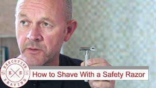 Tutorial Learn How To Shave With a Safety Razor