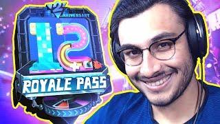 NEW ROYAL PASS SEASON 12 - 100RP MEHNAT TIME  PUBG MOBILE SEASON 12  RAWKNEE