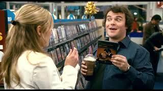 The Holiday - Jack Black goes to the video store funny scene HD