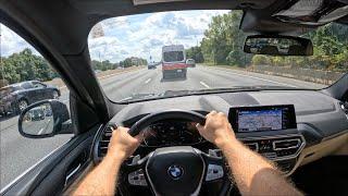 2023 BMW X3 30i xDrive - POV Test Drive  0-60