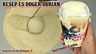 TERBONGKAR RESEPNYA ‼️ ES DOGER DURIAN SEKALI COBA BIKIN KETAGIHAN