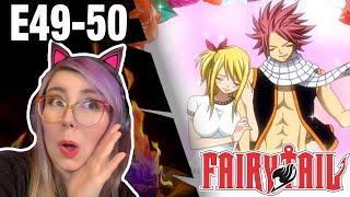 DOUBLE TROUBLE LOVE - Fairy Tail Episode 49-50 Reaction - Zamber Reacts