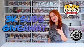 **CLOSED** IM BACK   3000 Subscriber Funko Pop Giveaway