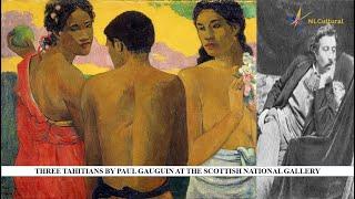 Three Tahitians by Paul Gauguin at the Scottish National Gallery