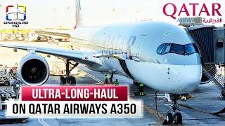 TRIP REPORT  Surviving 15h in Economy Class  Qatar Airways A350-1000  San Francisco to Doha