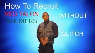 How To Recruit Red Talon SoldiersState Of Decay 2 Without Glitch only gives military50-50 to work