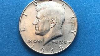 Value of 1968 Kennedy Half Dollar