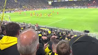 BVB - Bayern Ausgleich Südtribüne 22 Modeste Borussia Dortmund vs. Bayern Munich last minute goal