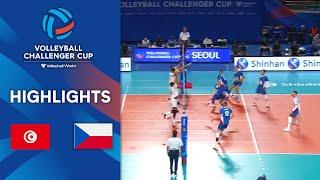  TUN vs.  CZE - Highlights Quarter Finals  Mens Challenger Cup  2022