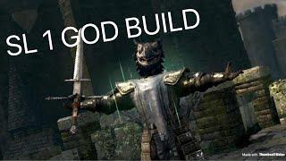 Dark Souls Remastered SL1 PVP GOD BUILD  HOW TO GET INDICTED FAST